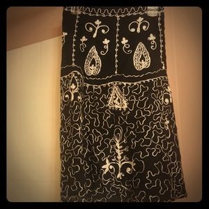 Black and White Skirt